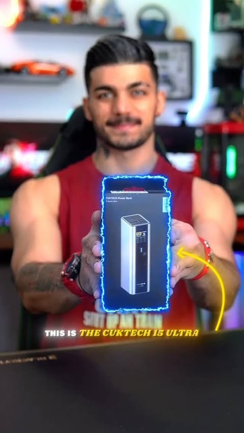 Instagram post by @uniiverse_tech2 for CUKTECH. Caption reads: CUKTECH 15 Ultra🔥 . Compact size, serious power....