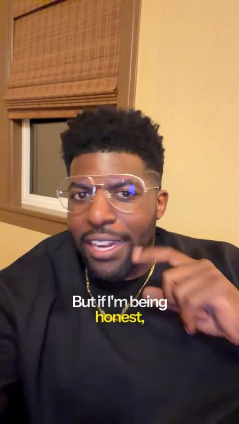 Instagram post by @emmanuelacho for hims. Caption reads: [...] control. That’s why I’m partnering with....