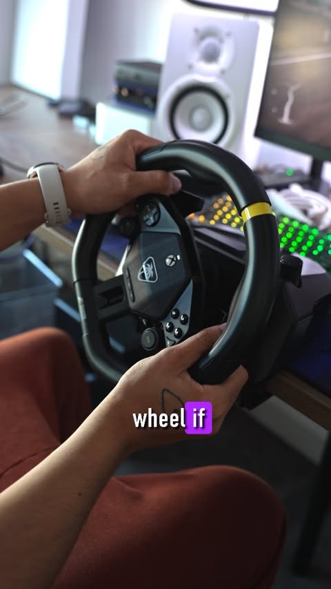 Instagram post by @blackpanthaayt for Turtle Beach. Caption reads: [...] wheel for every occasion thanks to....