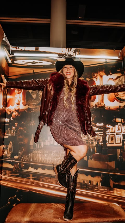 Instagram post by @westdesperado for Boot Barn. Caption reads: THIS or THAT NFR shopping at @boot_barn_official....