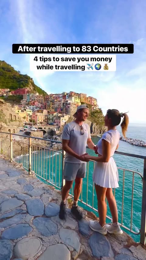 Instagram post by @megsandpat for Saily. Caption reads: [...] phone bills and roaming fees. We used....