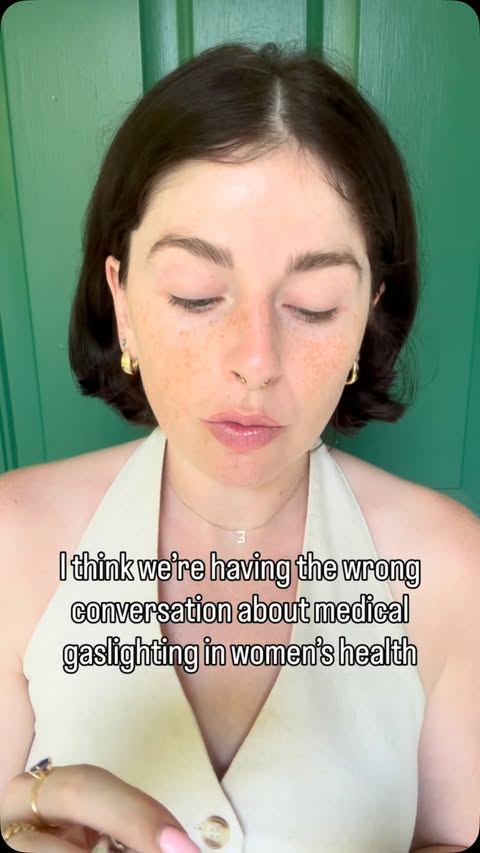 Instagram post by @emilypfender for Wisp. Caption reads: Medical gaslighting and disenfranchisement take....