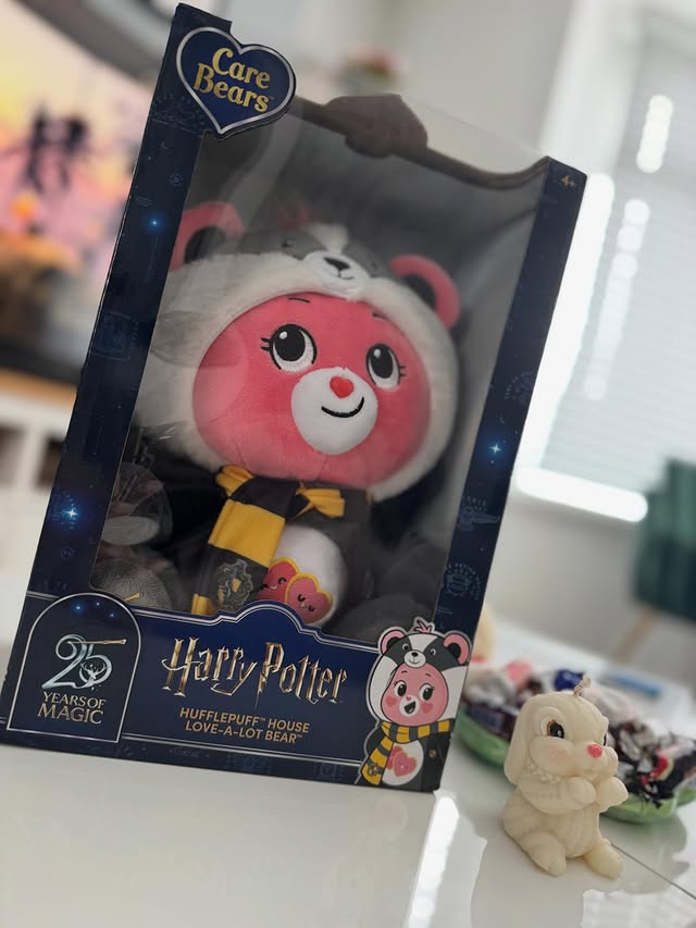 Instagram post by @thisis.andreea_ for Care Bears. Caption reads: [...] magic arrived ✨🧸 How adorable is this Care....