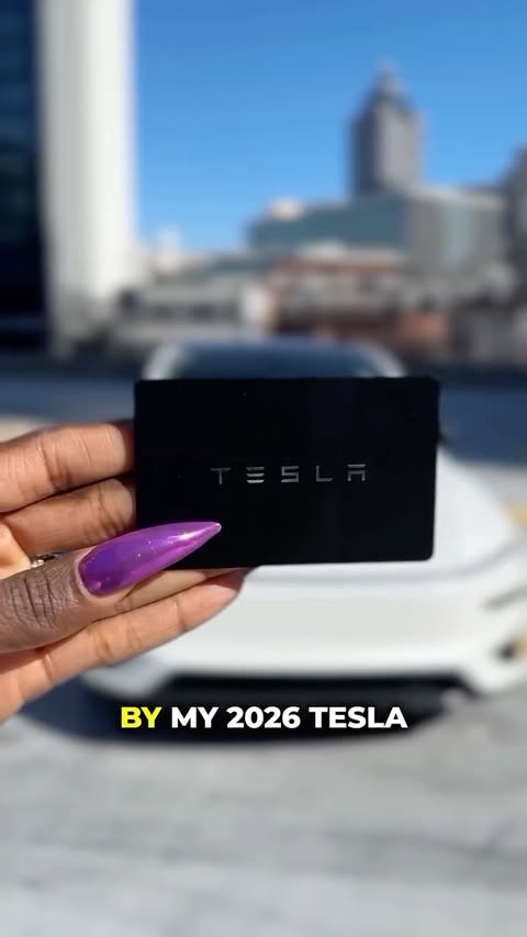 Instagram post by @shakespeareagency for Tesla. Caption reads: [...] with me in Atlanta… powered by Tesla. From....