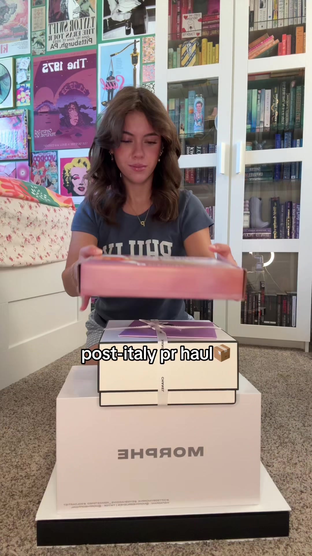 TikTok post by @peytonliveslife for IT Cosmetics. Caption reads: i don't film stuff like this often but it's so....