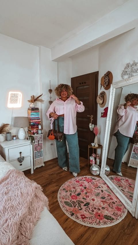 Instagram post by @theweirdone_xx for LOVALL. Caption reads: [...] a bang this week - whaddya think? jeans....