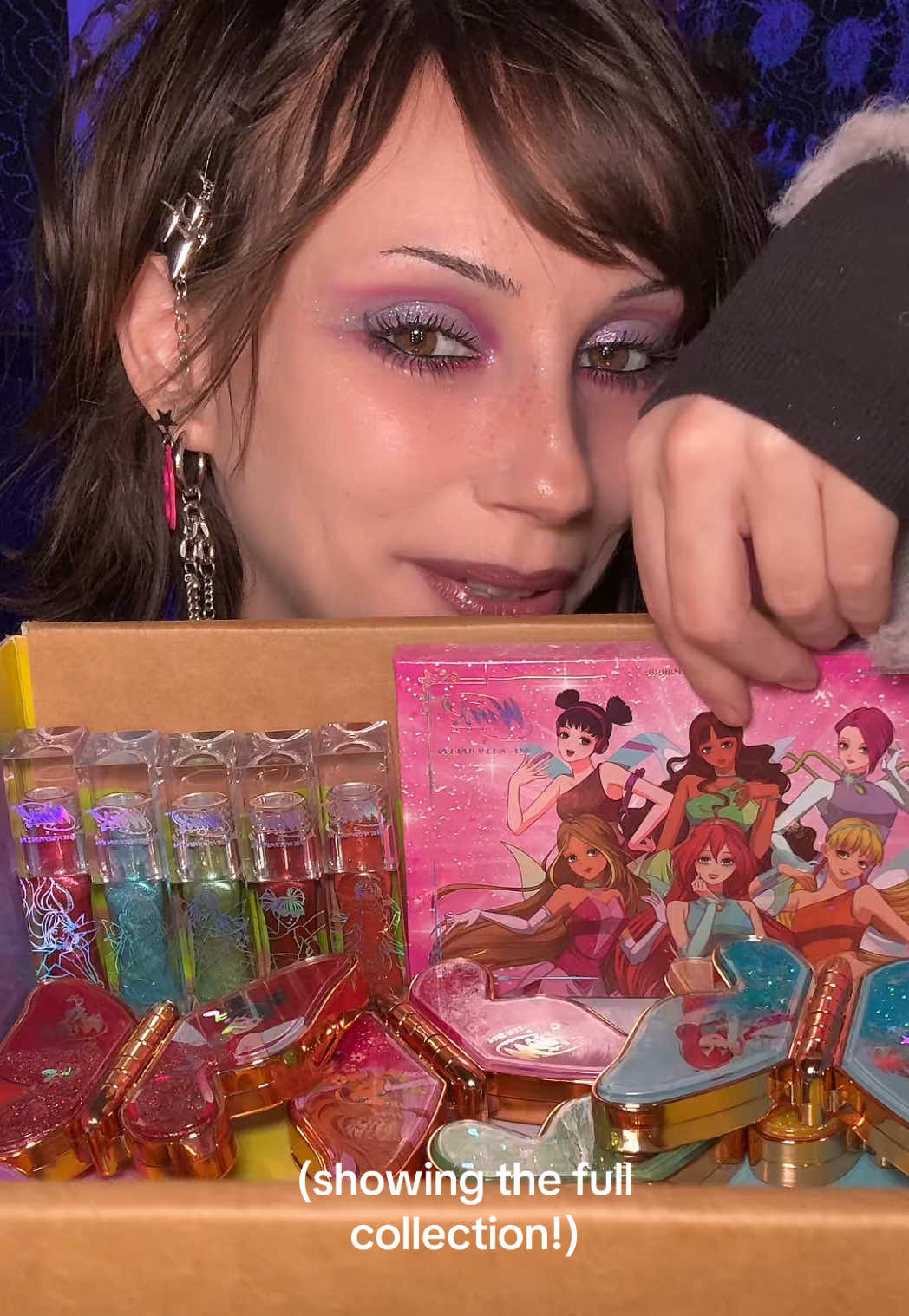 TikTok post by @mollthra for Winx Club. Caption reads: @Nekoyanin X @Winx Club I LOVE SM she really did....