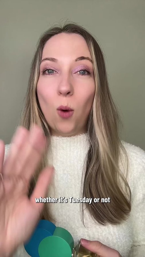 Instagram post by @tiffanytalksbeauty for Arielle Shoshana. Caption reads: Happy Arielle Shoshana Tuesday to you ☺️ This mint....