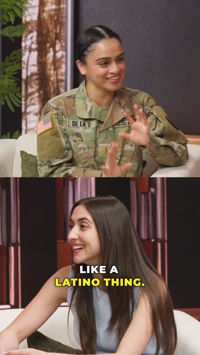 Instagram post by @marigirgenti for GoArmy. Caption reads: Meet 2LT De La O.🫡

She serves in the Army....