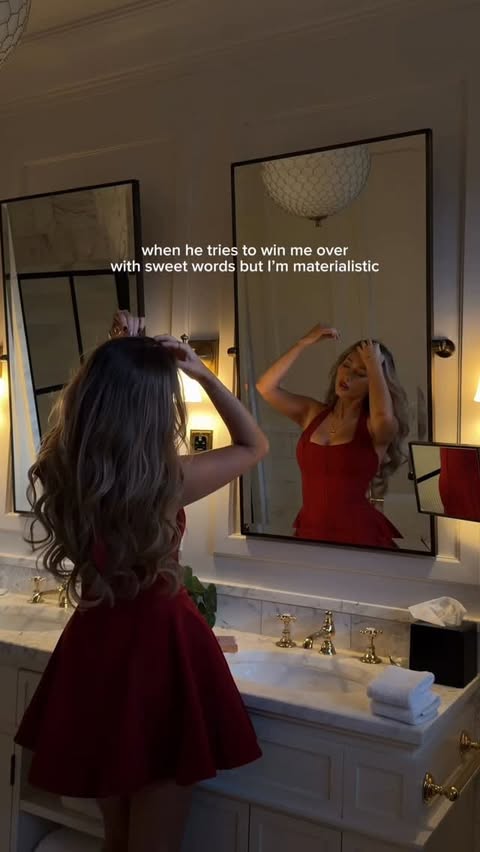 Instagram post by @itssophiemilner for House of CB. Caption reads: Tbh I’m more of an acts of service girl but I’ll....