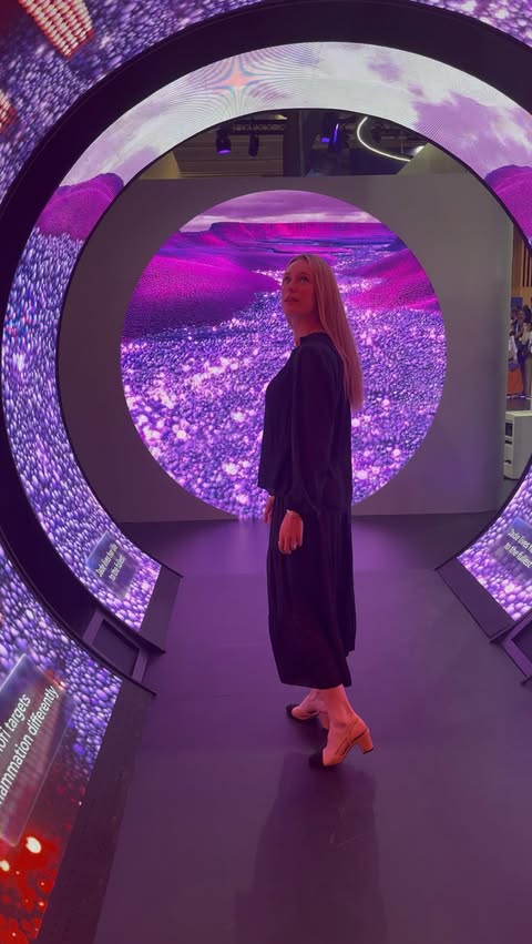 Instagram post by @tiffintech for Sanofi. Caption reads: [...] to #VivaTech in Paris to find out what....