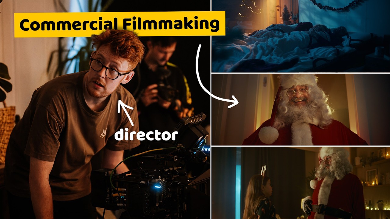 YouTube post by @ScottPetersFilms for Audiio. Caption reads: The ACTUAL Pre Production Process For A Director....