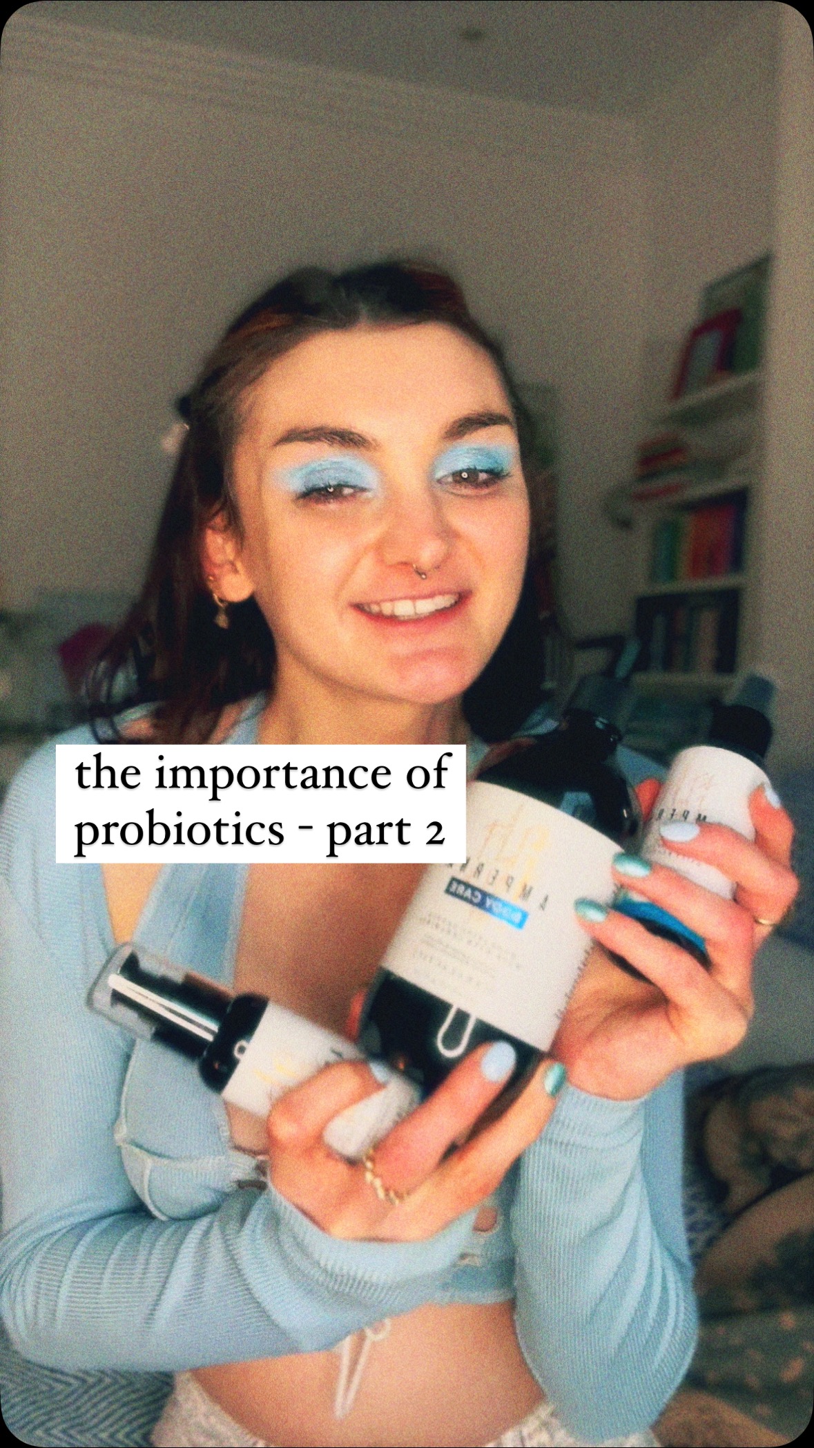 Instagram post by @anthony.lexa for Amperna. Caption reads: [...] of probiotics part 2

Thank you to....