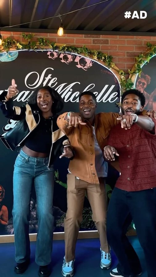 Instagram post by @raygantt for Chateau Ste. Michelle Winery. Caption reads: #ad @chateaustemichelle + @dreamvillefest = The....