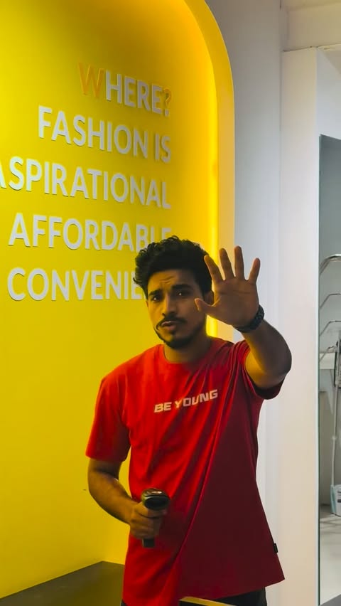 Instagram post by @vlogger_nagri for BEYOUNG. Caption reads: Mirzapur ke Beyoung me Offers 🥳 Address - 📍House....