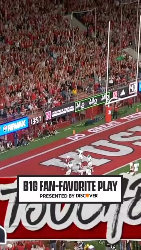 Instagram post by @bigtennetwork for Discover. Caption reads: [...] in their win over North Dakota 💥 📍....