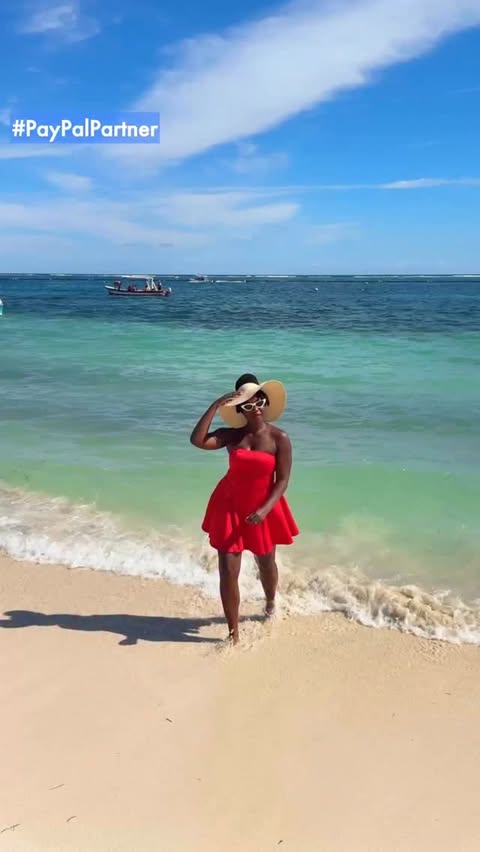 Instagram post by @oneikaraymond for PayPal. Caption reads: [...] actually start taking them ✈️ #PayPalPartner....