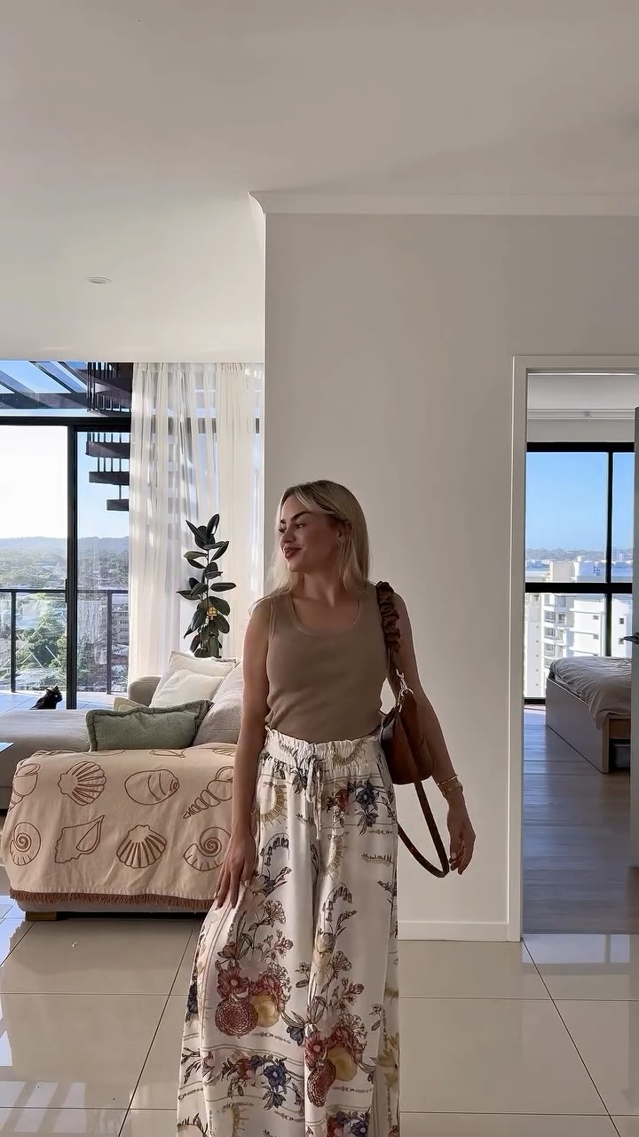 Instagram post by @jennybeeen for Salty Crush. Caption reads: Worn and loved by @jennybeeen 🤍 Shop our Charli....