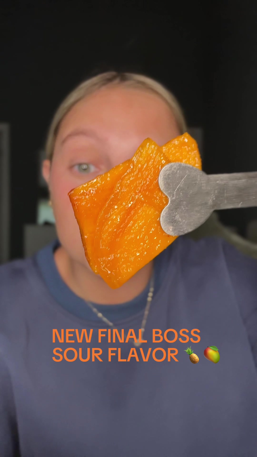 TikTok post by @abigailfeehls for Final Boss Sour. Caption reads: [...] - it’s more citrus forward!!!! ✨🍋....