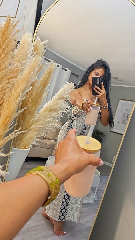 Instagram post by @katherinejmnez_ for Women's Health. Caption reads: ❤️🤍Adulting means making smart choices, even if....