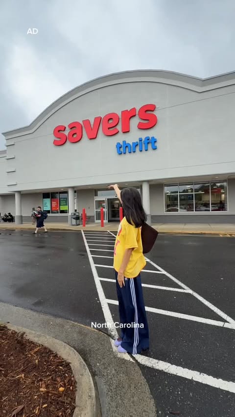 Instagram post by @sydneyhopeee for Savers. Caption reads: [...] North Carolina officially has its first....