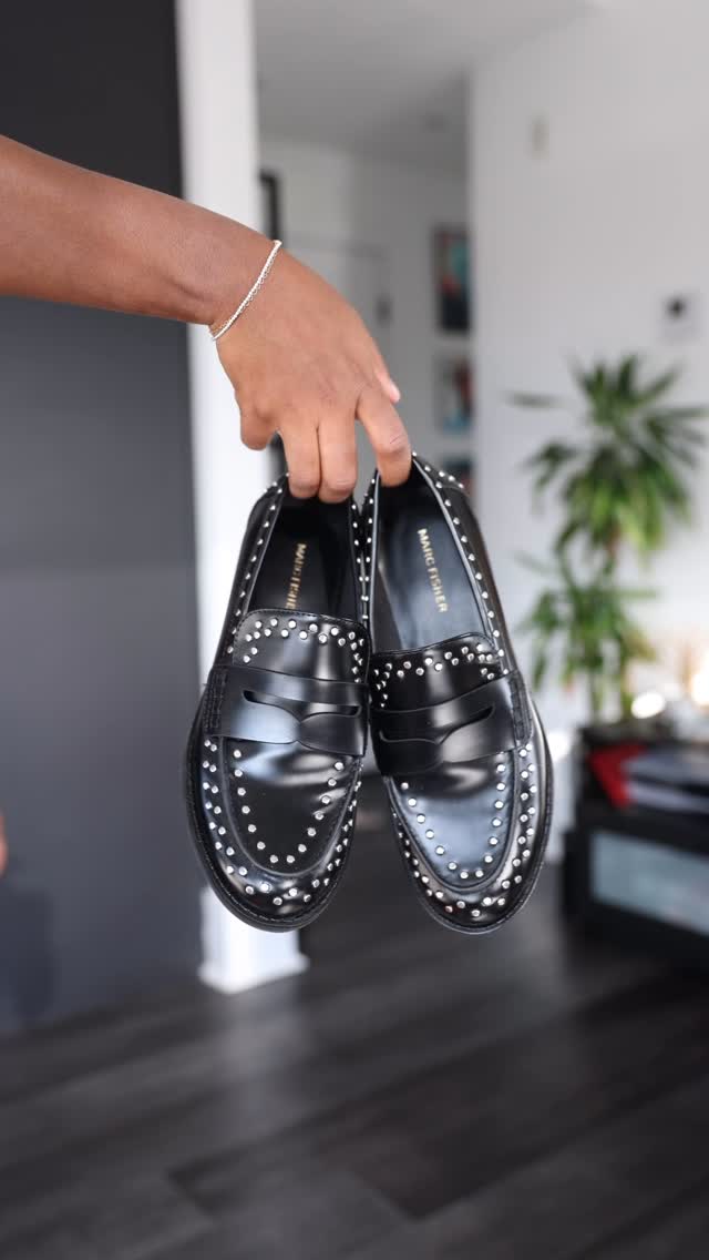 Instagram post by @thenewmixx for Marc Fisher. Caption reads: #gifted | Adding more shoes to the collection 😅....