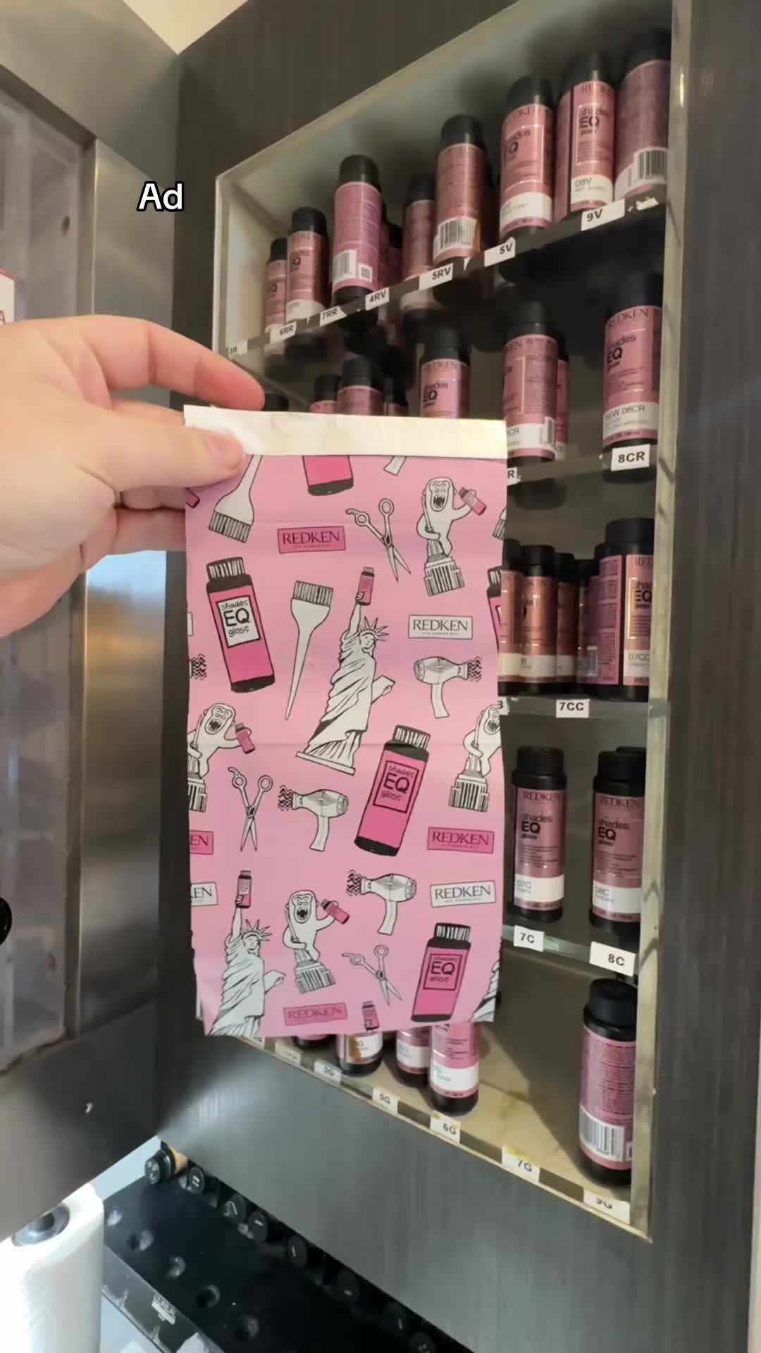 TikTok post by @blakereedevans for Framar. Caption reads: My two loves @Redken and @framar have launched a....