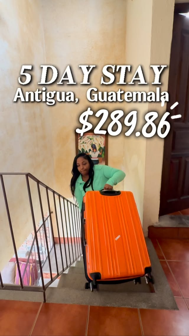 Instagram post by @exact_ley for Viator. Caption reads: [...] locals & more 🇬🇹 @airbnb @americanair....