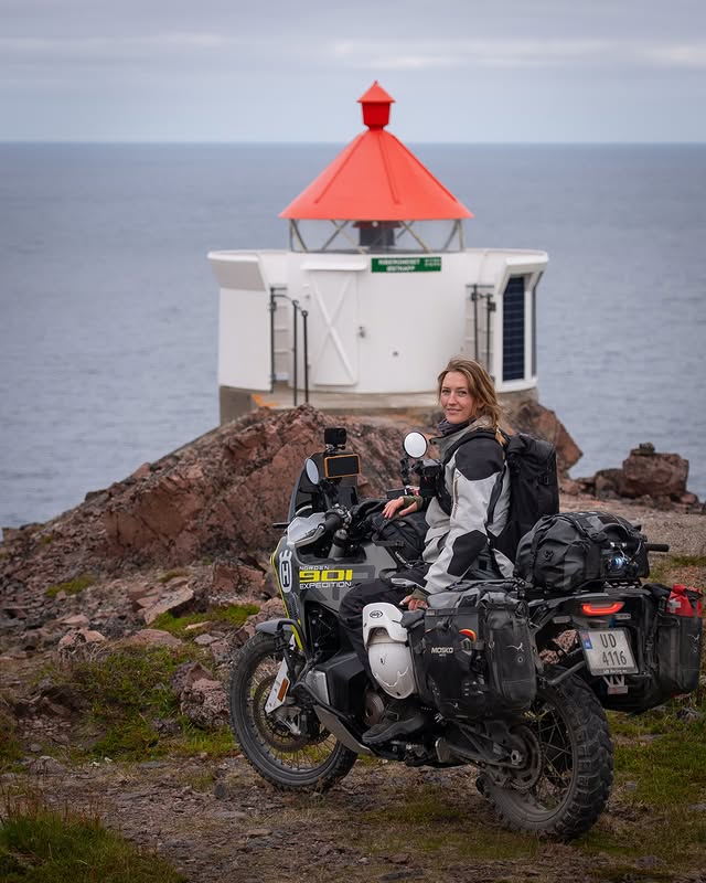 Instagram post by @runagrydeland for Outback Motortek. Caption reads: Glimpses from episode 9 📸

This day was SO full....