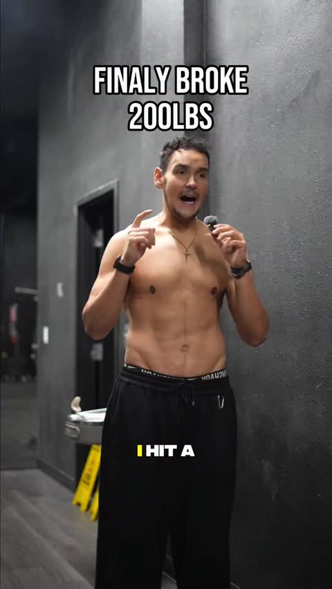 Instagram post by @brodfit_21 for Gorilla Mind. Caption reads: I finally broke 200LBS 🔥 

Code “Brod10”....