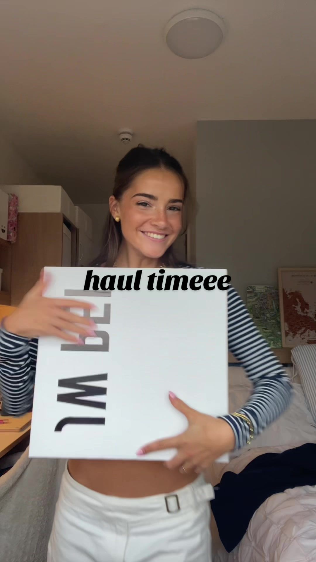 TikTok post by @et4lie for JW PEI. Caption reads: Omg thank you SO MUCH @JW PEI !! in love obsessed....