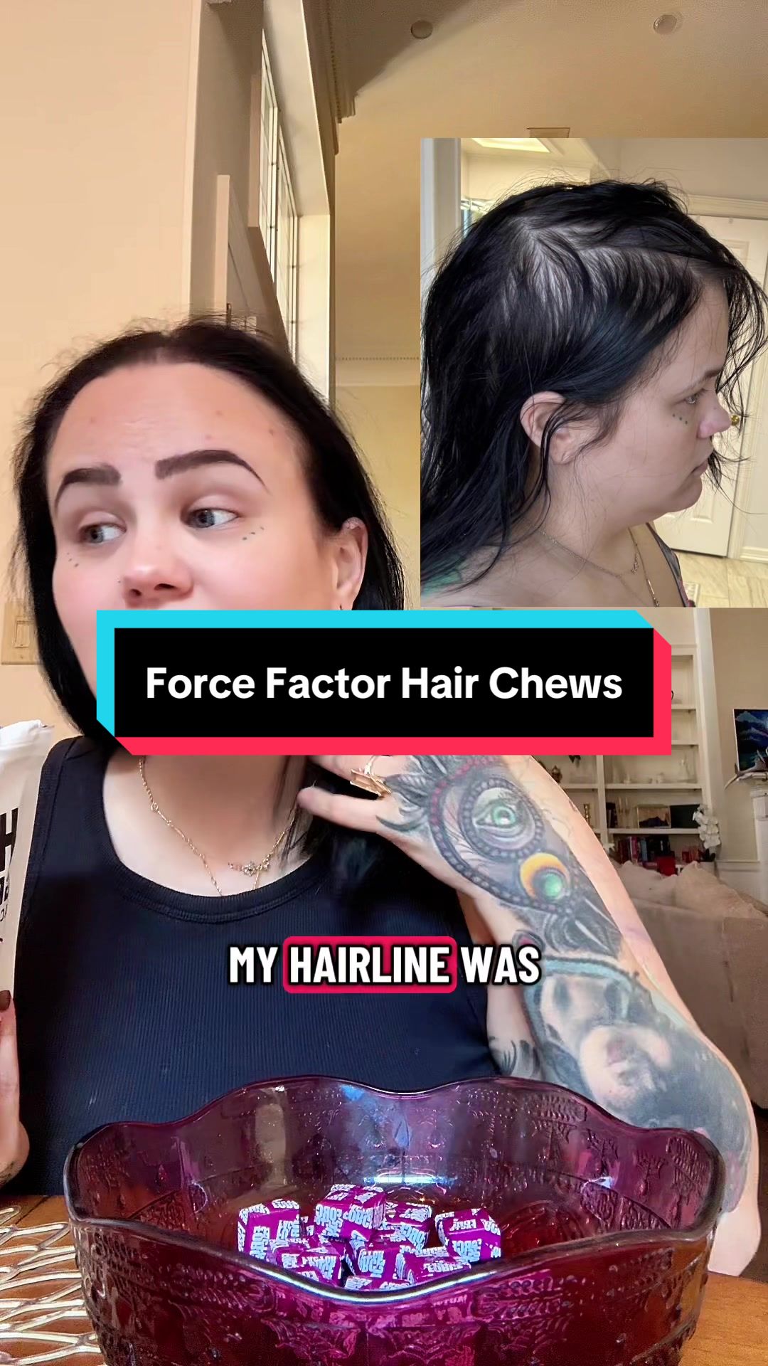 TikTok post by @carnival_lights for Force Factor. Caption reads: @Force Factor  #forcefactor #forcefactorpartner....