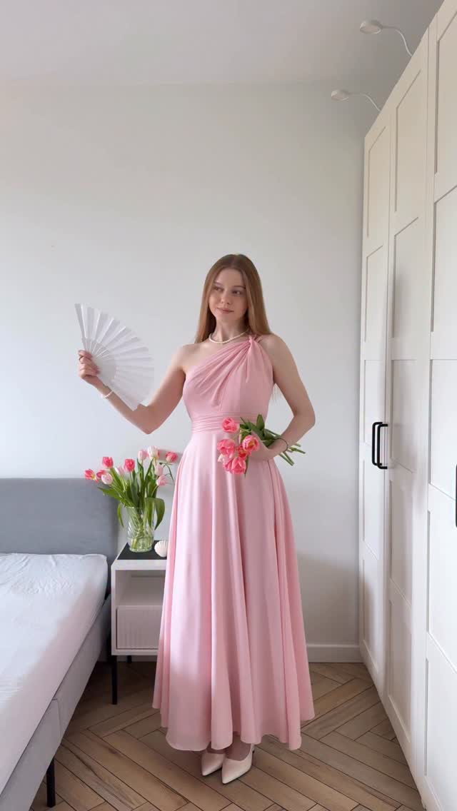 Instagram post by @yaanaa.r for Ever-Pretty. Caption reads: Dreamy bridesmaid dresses by lovely....