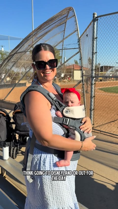 Instagram post by @danimorin_ for Joie Baby Gear. Caption reads: I’ve trusted Joie with so many of my baby gear....