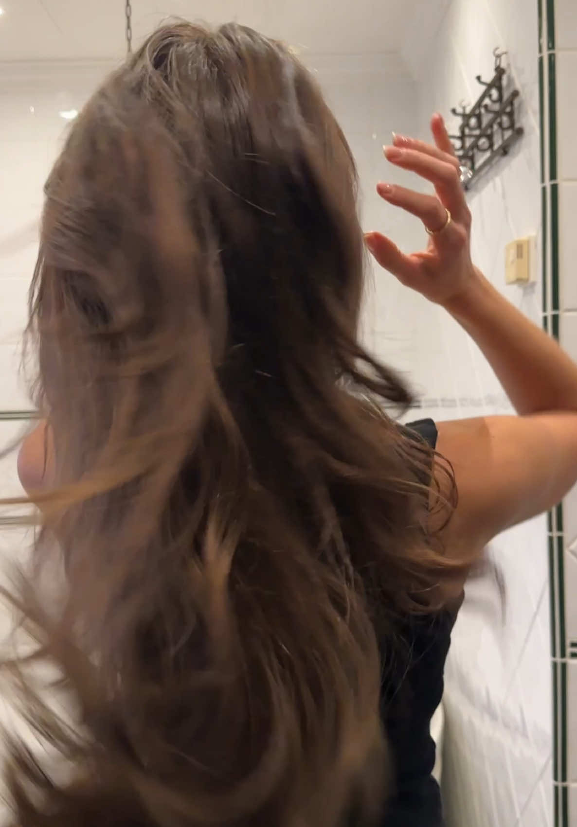 TikTok post by @lovisafahraeus for Bangerhead. Caption reads: Check out Sebastian’s hair products at @Bangerhead....