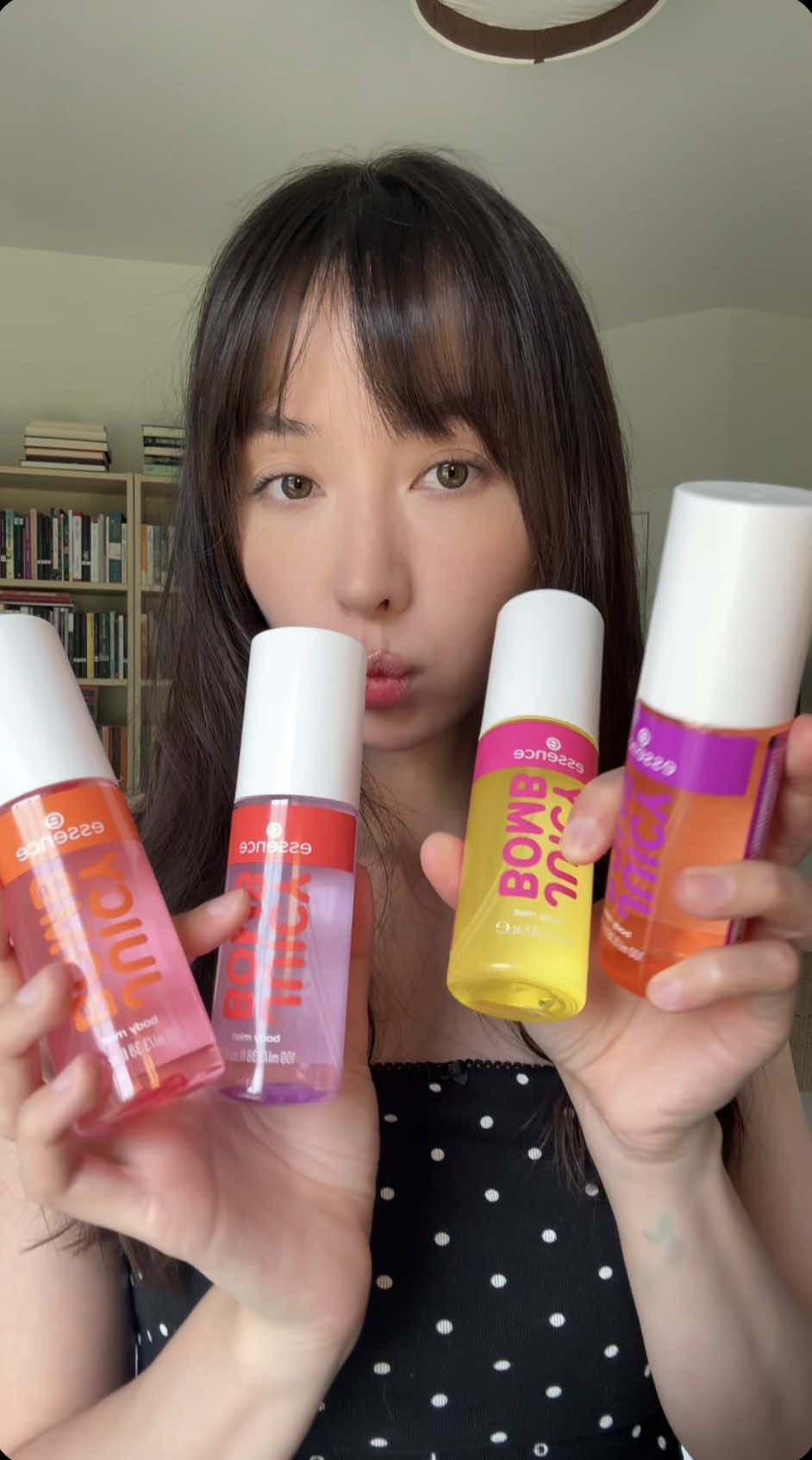 TikTok post by @bewareofpity for Essence Cosmetics. Caption reads: #essencepartner Summer version in full swing ☀️🌊....