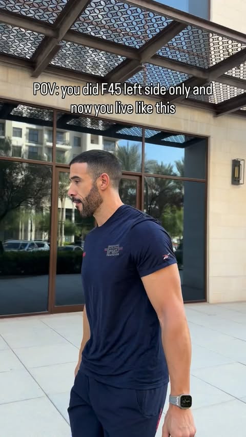 Instagram post by @j_k_f45 for Reebok. Caption reads: [...] this? 😂 #F45 #Lonestar #unilateral....