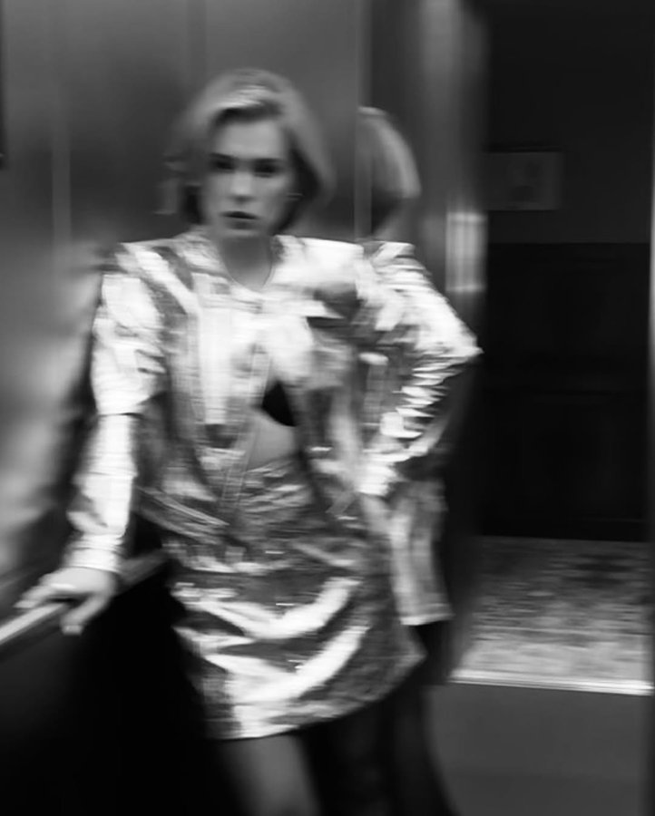 Instagram post by @anna_maria.sieklucka for Marc Cain. Caption reads: [advertisement]
Thank u for having me my beloved....