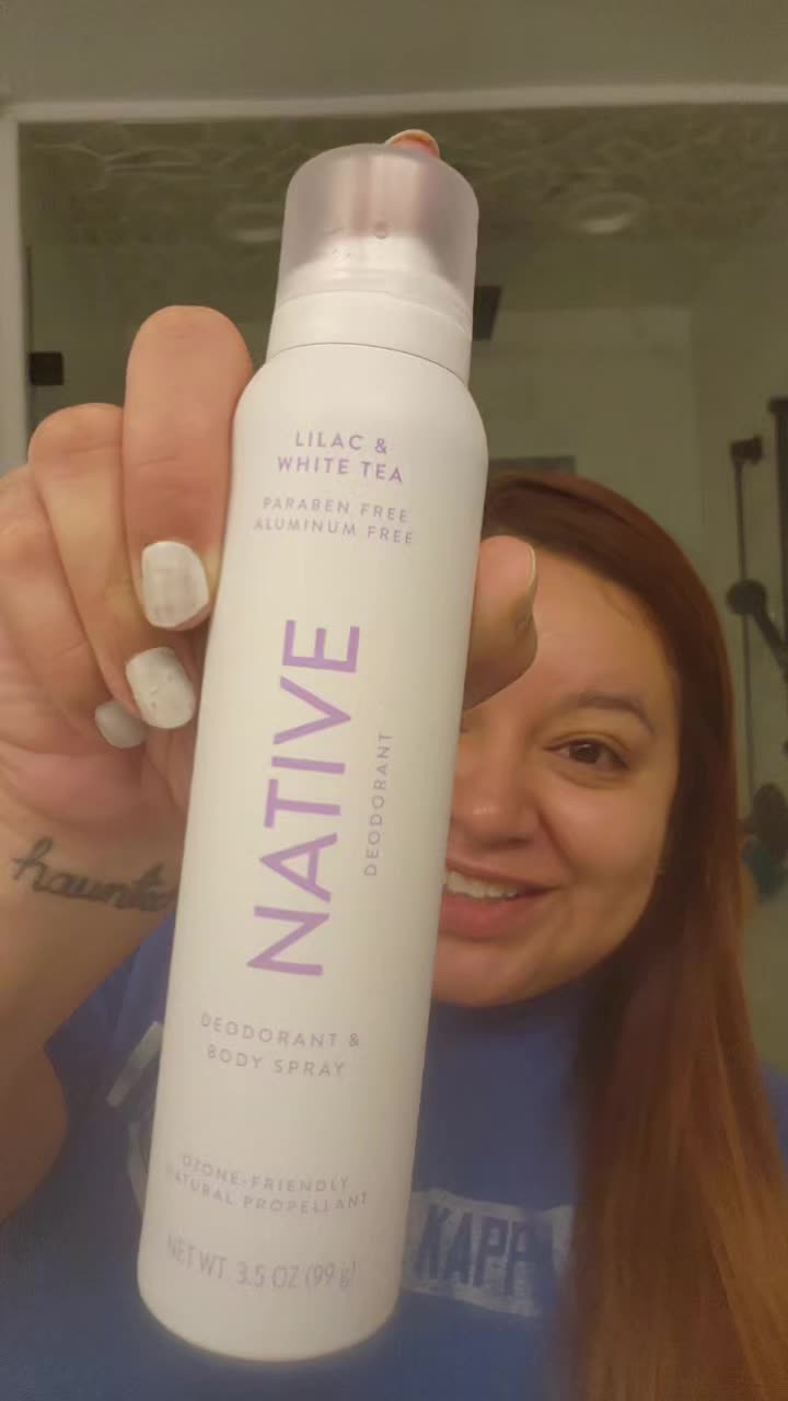 TikTok post by @khollywood11 for Native. Caption reads: gifted by @Native & @influenster OK guys so [...].