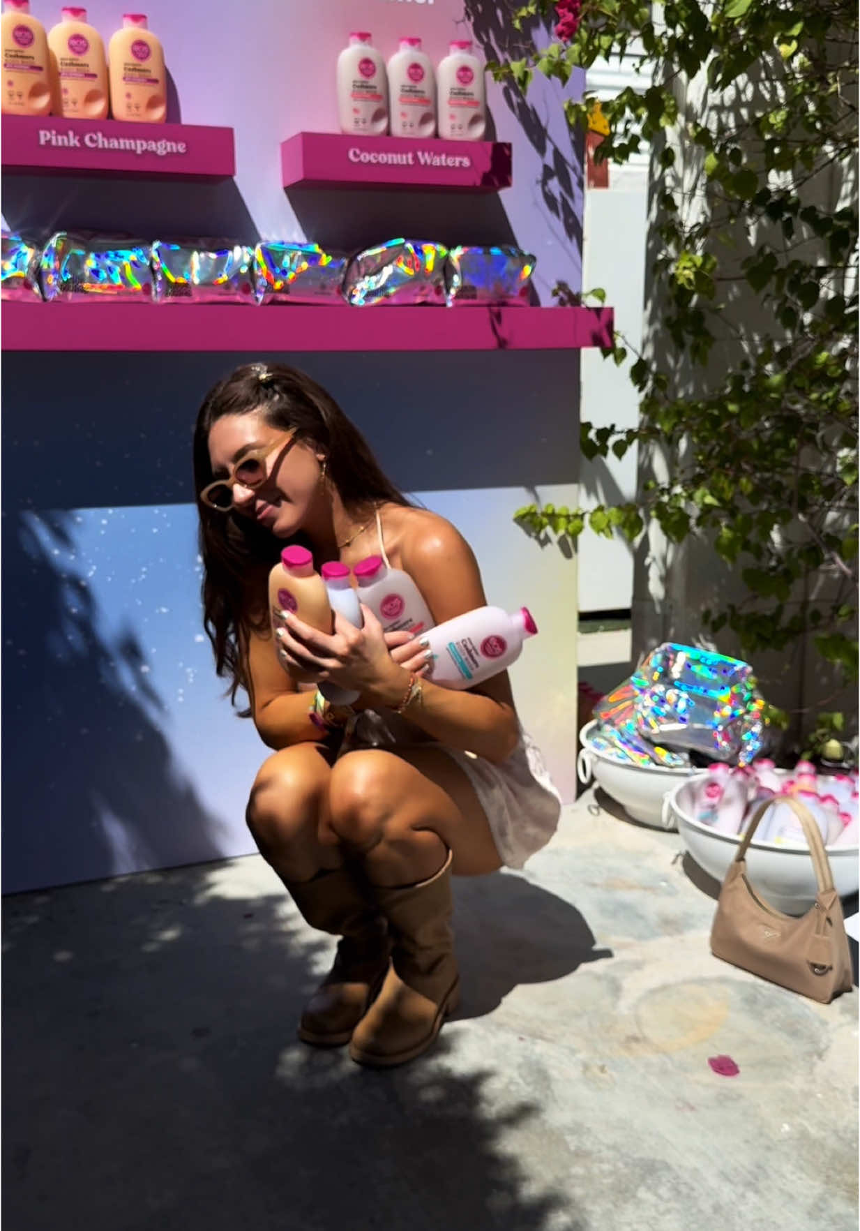 TikTok post by @hannahharmelin for Refinery29. Caption reads: [...] Rising: Star 💫 @eos Products @Refinery29....