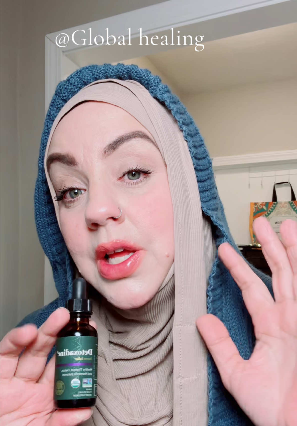 TikTok post by @nooralhayat23 for Global Healing. Caption reads: [...] #immunesupport #holistichealing @Global....