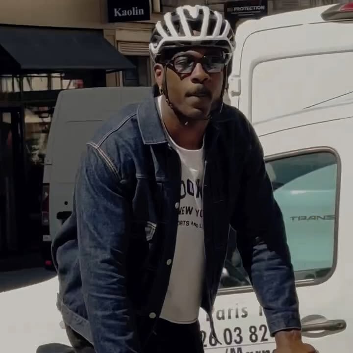 Instagram post by @paulbinam for Le Petit Lunetier. Caption reads: ad, summer ride on, glasses Nathan ☀️....