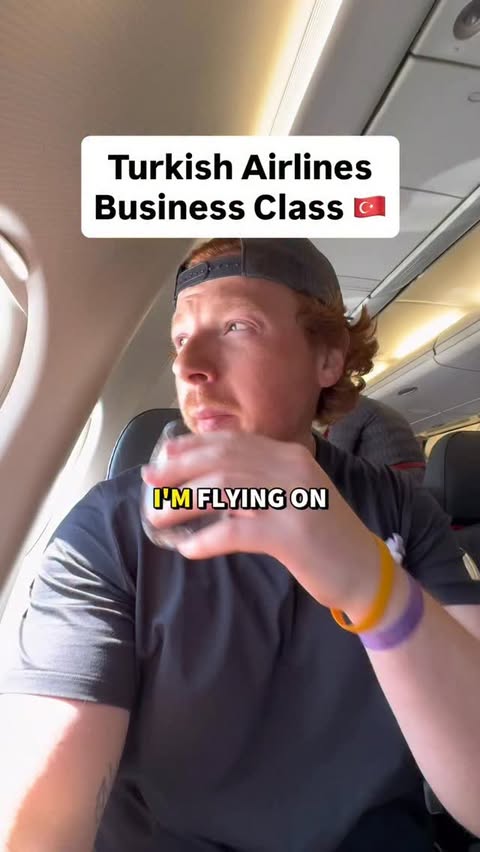 Instagram post by @christian.grossi_ for Turkish Airlines. Caption reads: Reviewing and Ranking Every Airline: Part 15 🇹🇷....