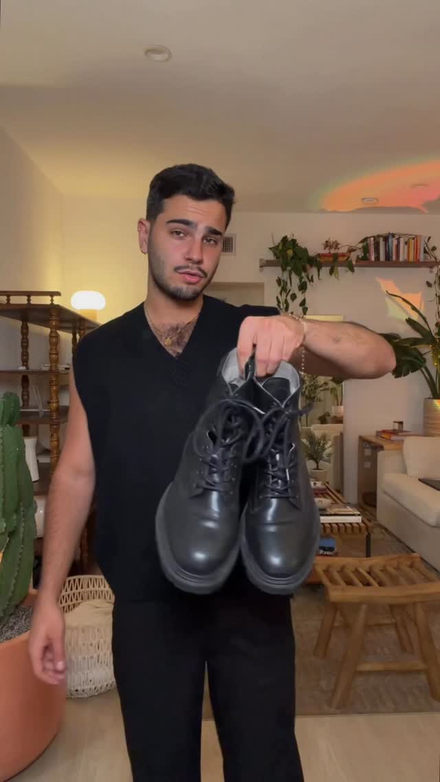 Instagram post by @noataieb for REVOLVE. Caption reads: finallyyyy found the perfect wide-legged dressed....