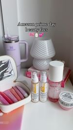 Instagram post by @caitlinthexton for DERMA•E. Caption reads: [...] for Amazon Prime Day from July 16-17!....