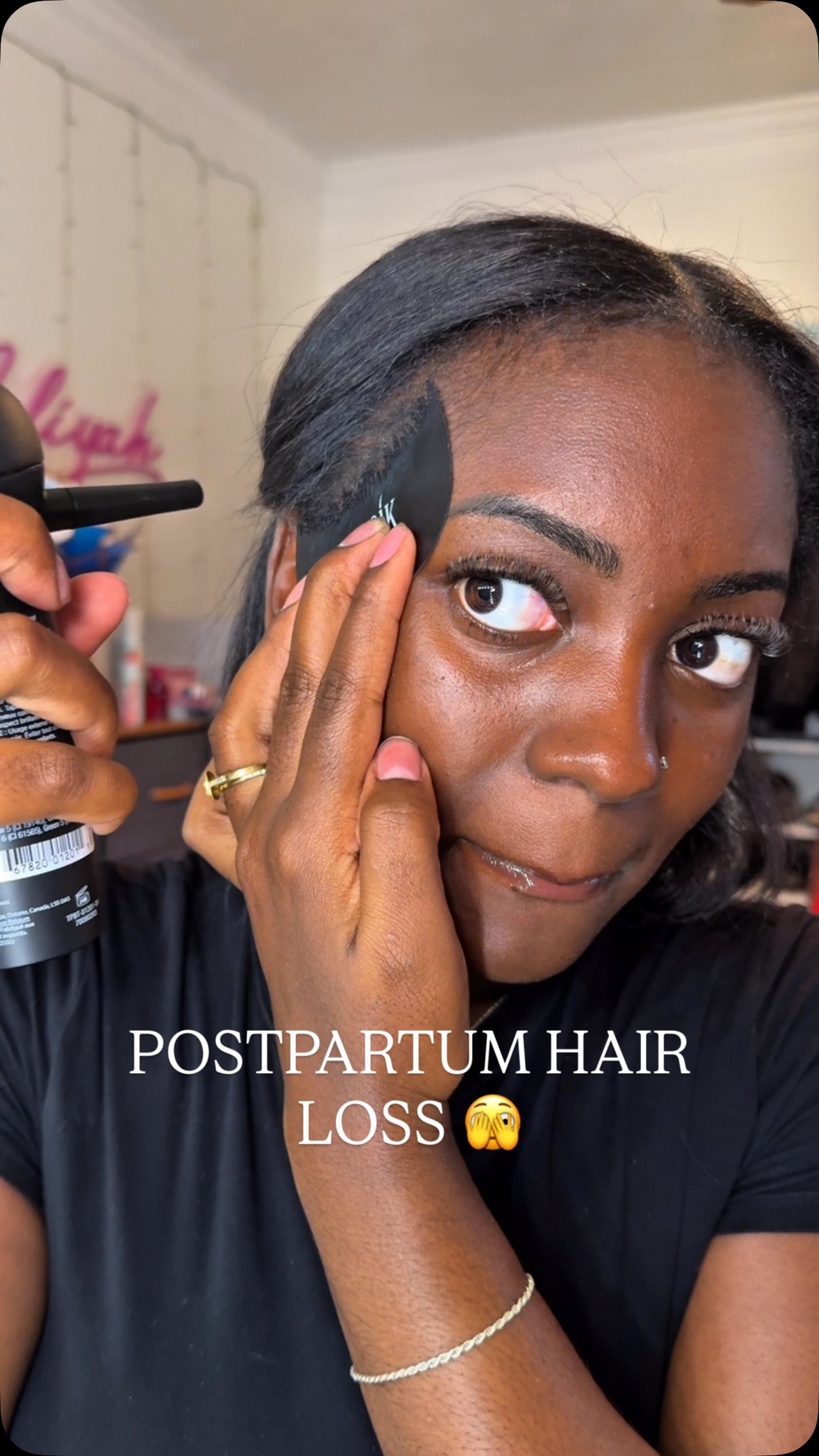 Instagram post by @janiaaliyahh for Toppik. Caption reads: [...] full of MANY surprises 🫣 anyways, thanks....