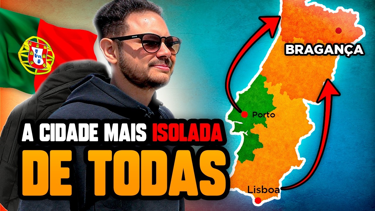 YouTube post by @doisemportugal for Civitatis. Caption reads: This is the CHEAPEST (and most distant) Portuguese....