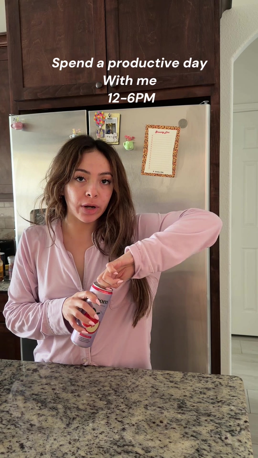 TikTok post by @michellepaaz for Bloom Nutrition. Caption reads: [...] #bloompartner #dayinmylife @Bloom Nutrition....
