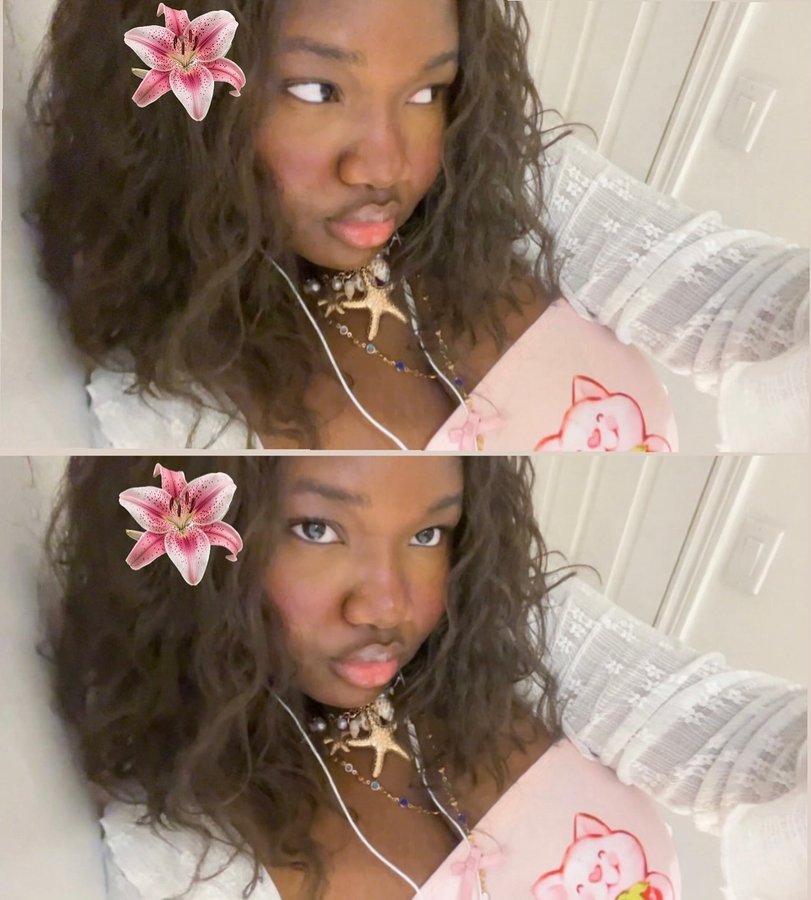 Instagram post by @urfavshxida for Cherrykitten. Caption reads: Strawberry tube top from @cherrykitten_official....