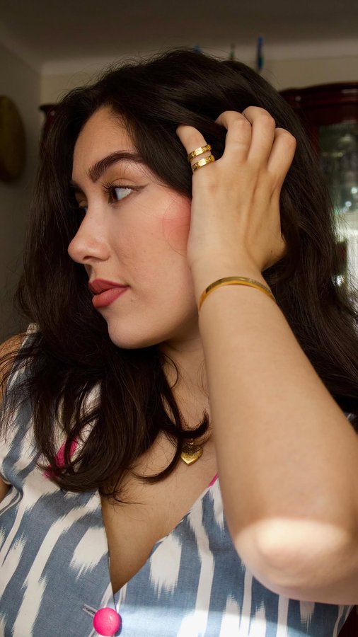 Instagram post by @malika.burieva for ZUDO. Caption reads: [...] ready for eid around the corner with....